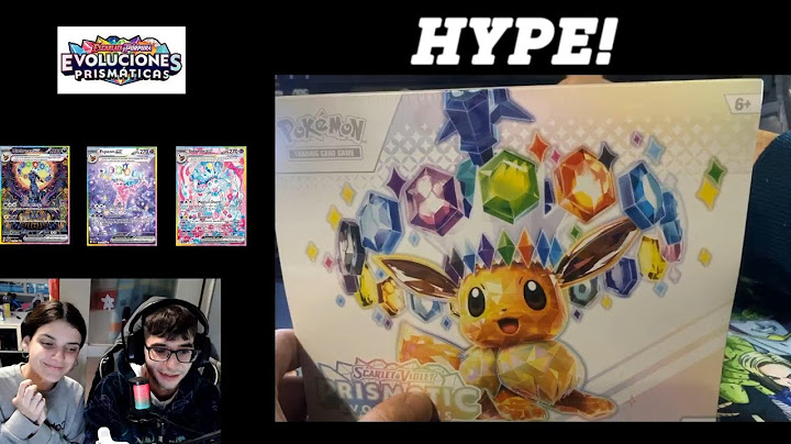 Abriendo la Caja con MAS HYPE de la Historia! PRISMATIC EVOLUTIONS