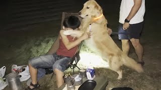 友人のソロBBQにジョイと凸してきた
