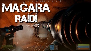 MAĞARA BASESİNE RAİD EFSANE LOOT (3/5) - Rust Türkçe