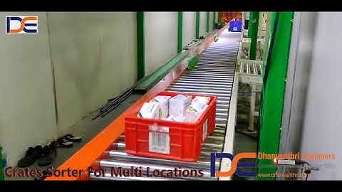 Crates Sorter For Multi Locations