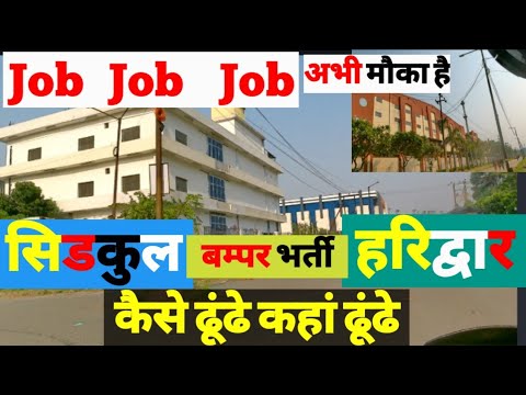 sidcul haridwar jobs | 07 May2022 | sidcul haridwar full tour | #haridwarvlogs | only Job |#job