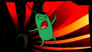 Spongebob - Plankton Falls Into The Vortex Japanese