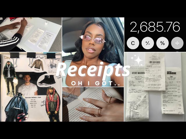 Mastering Style: Why Keeping Receipts Is Essential For Fashion Stylists +  Under Armour Series Tips - Youtube