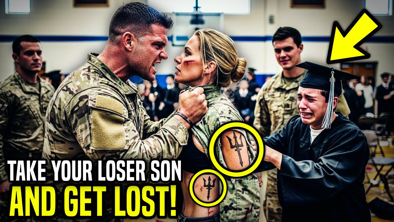 Она пришла посмотреть на выпускной сына — её сбили с ног и застыли на месте, когда она увидела св...