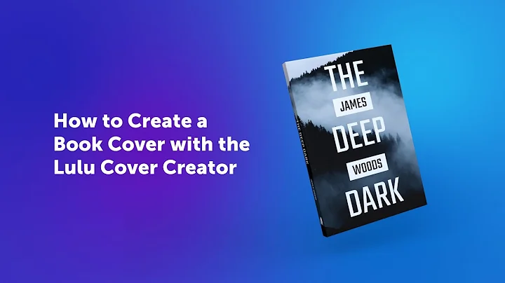 Design Your Own Book Cover with Lulu Cover Creator