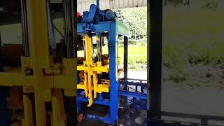 #fcnfm Watch an Interlock Brick Making Machine Manufacture Bricks for Quick and Easy Installation