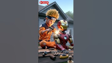 Naruto tegen zijn nep-ouders | Wraak met een papieren tank tegen Sasuke en Sakura.