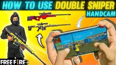 How to use double sniper | Beginner guide | কিভাবে স্নাইপার চালাবো |#rasyah #evos #bruwassana #moshi