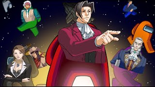 видео: among us но это ace attorney картинка: among us но это ace attorney