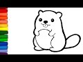 Learn how to draw a beaver  step by step  drawing tutorial