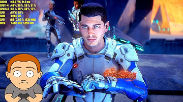 Mass Effect Andromeda Pc 4K GTX 1080 TI Frame Rate Performance Test