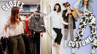 easy halloween costumes using ONLY my closet