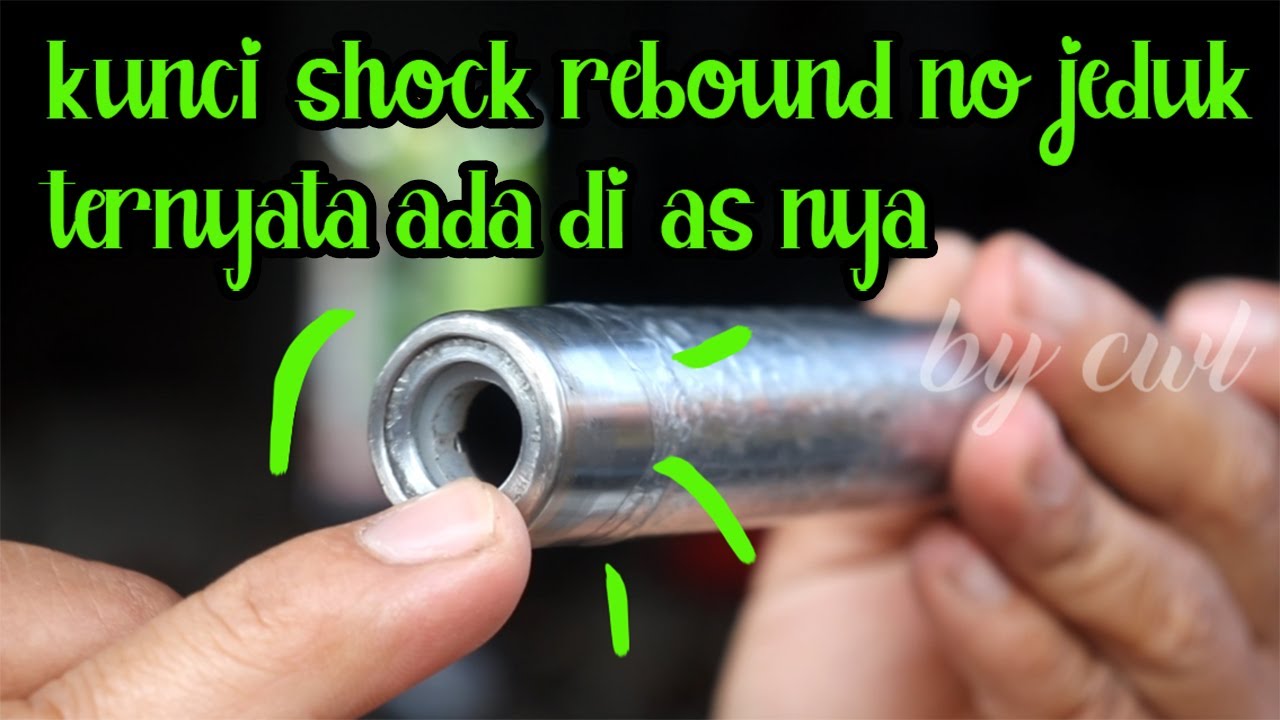 Pasang langsung coba as shock super rebound X suling super rebound