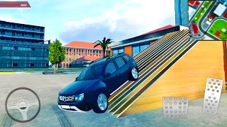 Renault City SUV Driving Simulation 20 - Drive On Rooftop And Streets - Android Gameplay screenshot 2