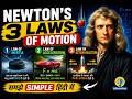 Newton's Laws of Motion Explained! 🍎 | Physics for Beginners (Hindi)