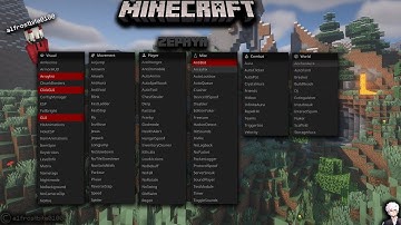 Minecraft Windows 10 Bedrock Edition Zephyr Hacked Client Version 1.19.50+|  Read The Description.