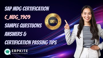 SAP MDG Certification C MDG 1909 Sample Questions and Answers and passing tips