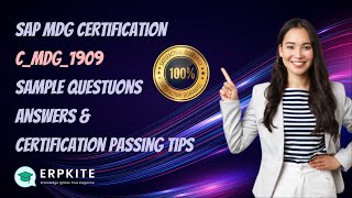 SAP MDG Certification C MDG 1909 Sample Questions and Answers and passing tips screenshot 2
