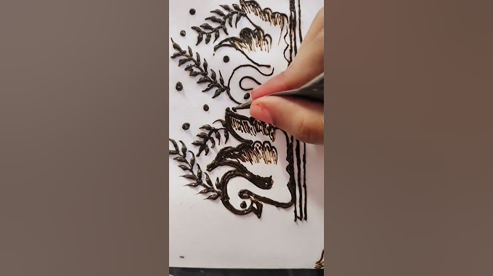 #duck mehndi design! unique pattern mehndi design!
