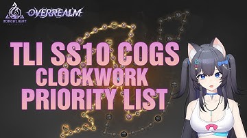 Torchlight: Infinite Overrealm Season Cog Choice Tier List Clockwork Roulette