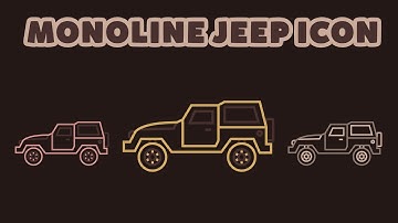 Create A Monoline Icon In Adobe Illustrator CC