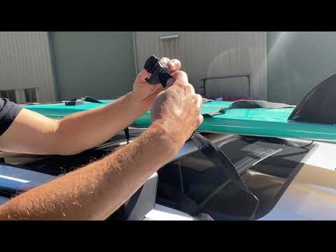 How To Strap Snowboard Bag To Roof Rack