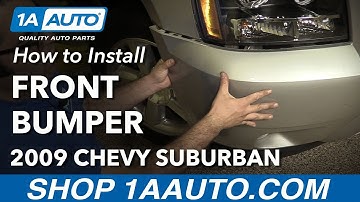How to Remove Front Bumper 07-14 Chevy Suburban 1500