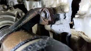 Engine failure, broken connecting rod on cylinder 1, Seized crankshaft, Rav4 2009 2.5L engine