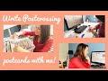 VLOG - Write POSTCROSSING postcards with me!  (April 2021 session)