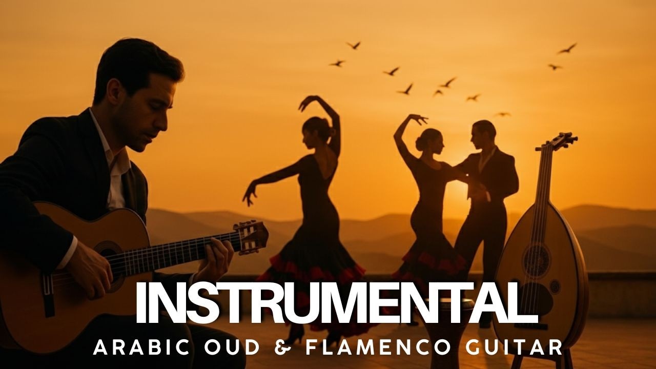 Beautiful Spanish Guitar & Arabic Oud 💃 Best Flamenco Fusion for Relaxation & Chill