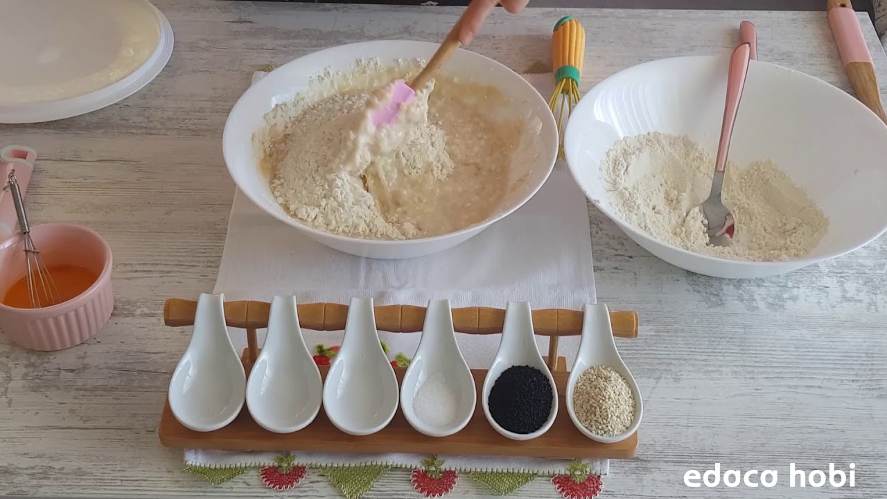 YOĞURTLU POĞACA TARİFİ-Turkish Pogaca Recipe NEFİS YEMEK TARİFLERİ /EDACAHOBİ