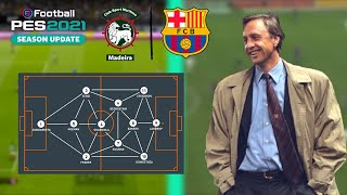 PES 2021: Cruyff 3-4-3 Diamond System - Tiki-Taka, Passing Plays (Marítimo SC)
