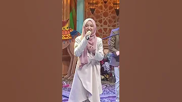 Deen Assalam nissa sabyan di pagi2 Ambyaaaarr..