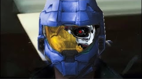 Terminator Police Station scene but with halo sound effects | Terminator (1984)