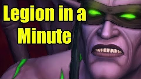 World of Warcraft Legion in a Minute by Wowcrendor (WoW Machinima) | WoWcrendor
