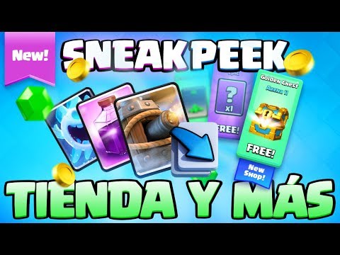 NUEVA TIENDA CON REGALOS. Y otras novedades ocultas en la actualización | Sneak Peek | Clash Royale