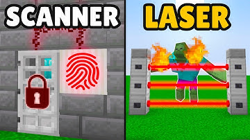 10 BEST WAYS to SECURE House! [Minecraft]
