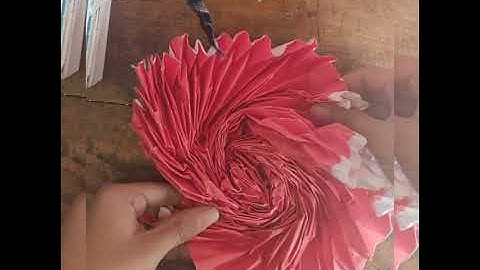 Origami flasher Big bang (Demo) not a tutorial / shout out Nin10jo