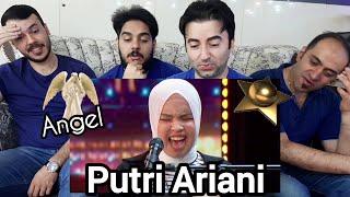 Putri Ariani receives the GOLDEN BUZZER | Group Reaction | America's Got Talent | Indonesian Sub