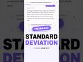 SAT Standard Deviation in 10 Seconds | Just Type stdev() in Desmos