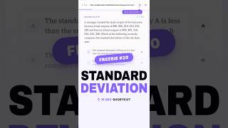 SAT Standard Deviation in 10 Seconds | Just Type stdev() in Desmos