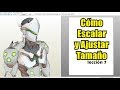 Como Escalar y ajustar tamaño a un Papercraft o Pepakura