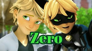 اغنيه القط الاسود و ادريان اغرست اجنبيه حماااسيه لا تفوتكم 😍 || Cat Noir _ Zero ✨