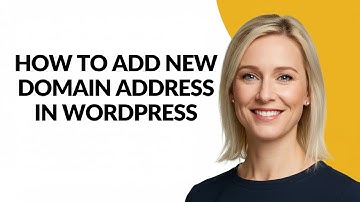How to Add New Domain Address In Wordpress - Julia