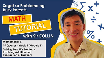 Grade 5 Math First Quarter Week 5 Module 9