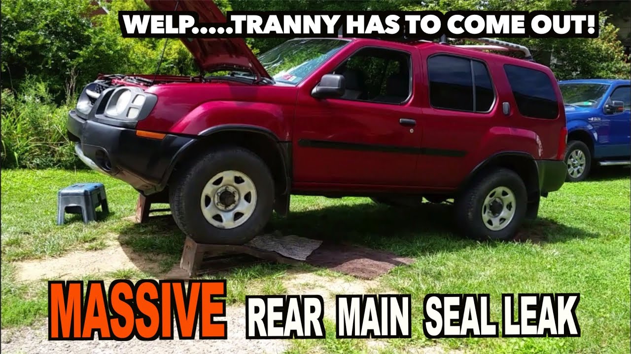 Xterra....Trying to fix...Massive Rear Main Seal Leak Fix...FAIL YouTube