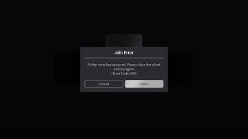 A Http error has occurred. Please close the client and try again. (Error Code: 529 )| Roblox