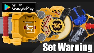 Set Warning Powered Builder Buckle : Geats Desire Belt  [ Application On Play Store ] screenshot 1