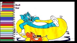 DISNEY "Tom and Jerry" Coloring Book Videos Kids Fun Activities Kids Toys screenshot 4