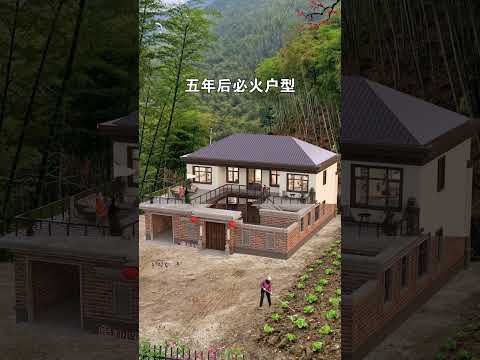 Rural self-built houses,